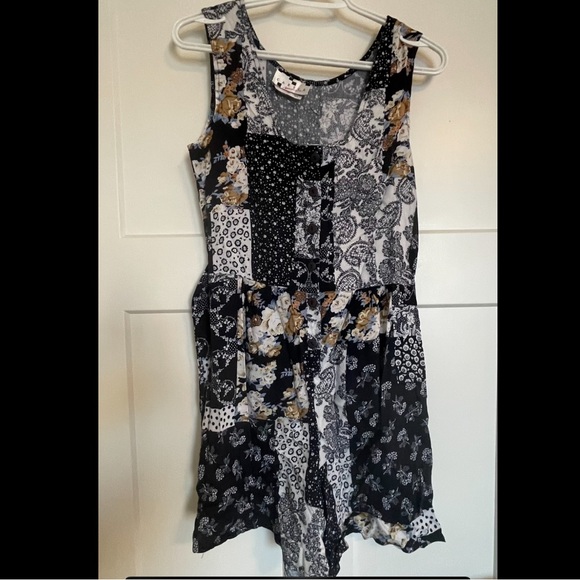 Thrifted Patched Romper - Picture 3 of 6